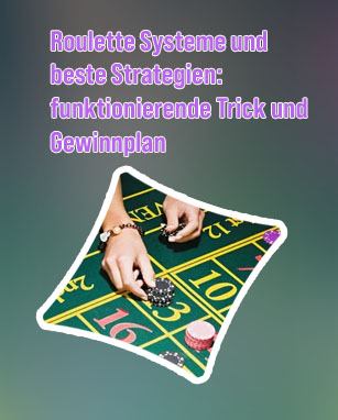 Sicheres roulette system